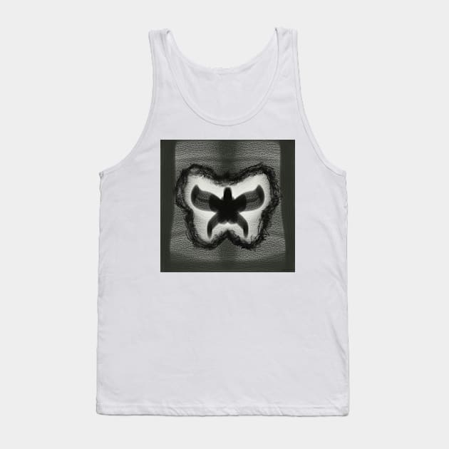 Tortuga Mariposa - Abstract Digital Design Tank Top by artsydevil